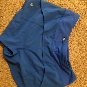 Size 8 4” Bluebell Lululemon